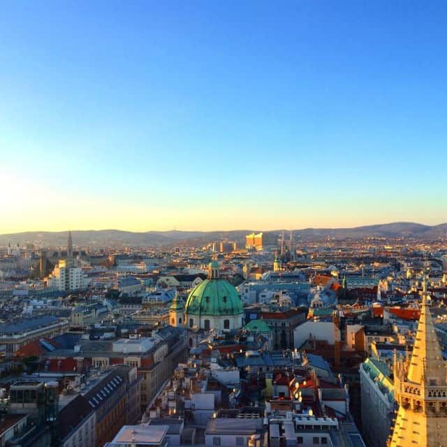 Der Ausblick vom Stephansdom