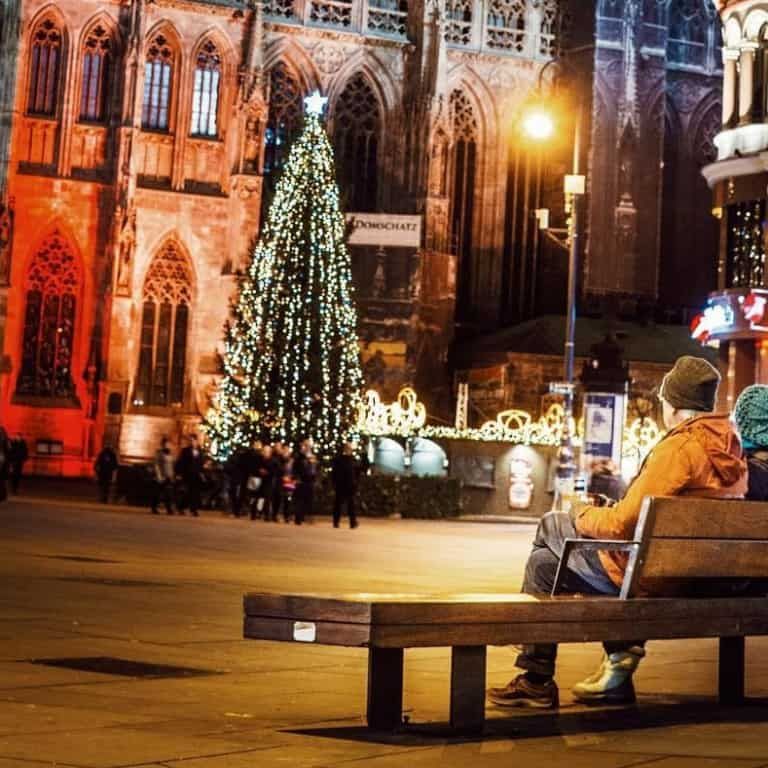 Weihnachtsbeleuchtung Stephansplatz