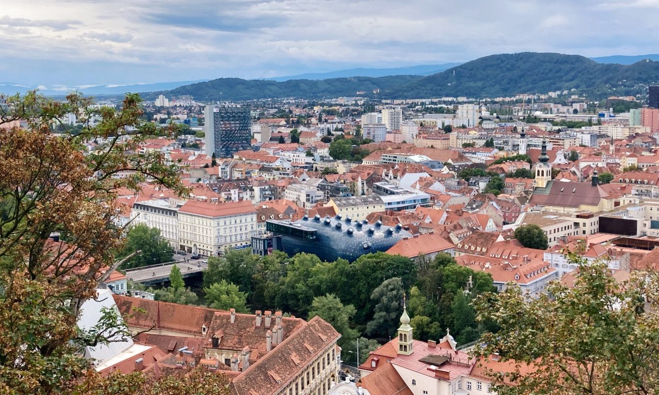 Ausblick auf Graz