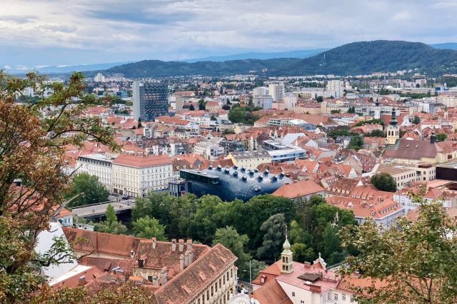 Ausblick auf Graz