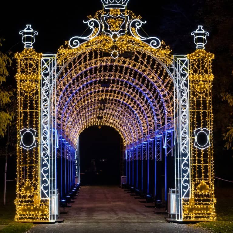 Lichtergarten Schlosspark Laxenburg