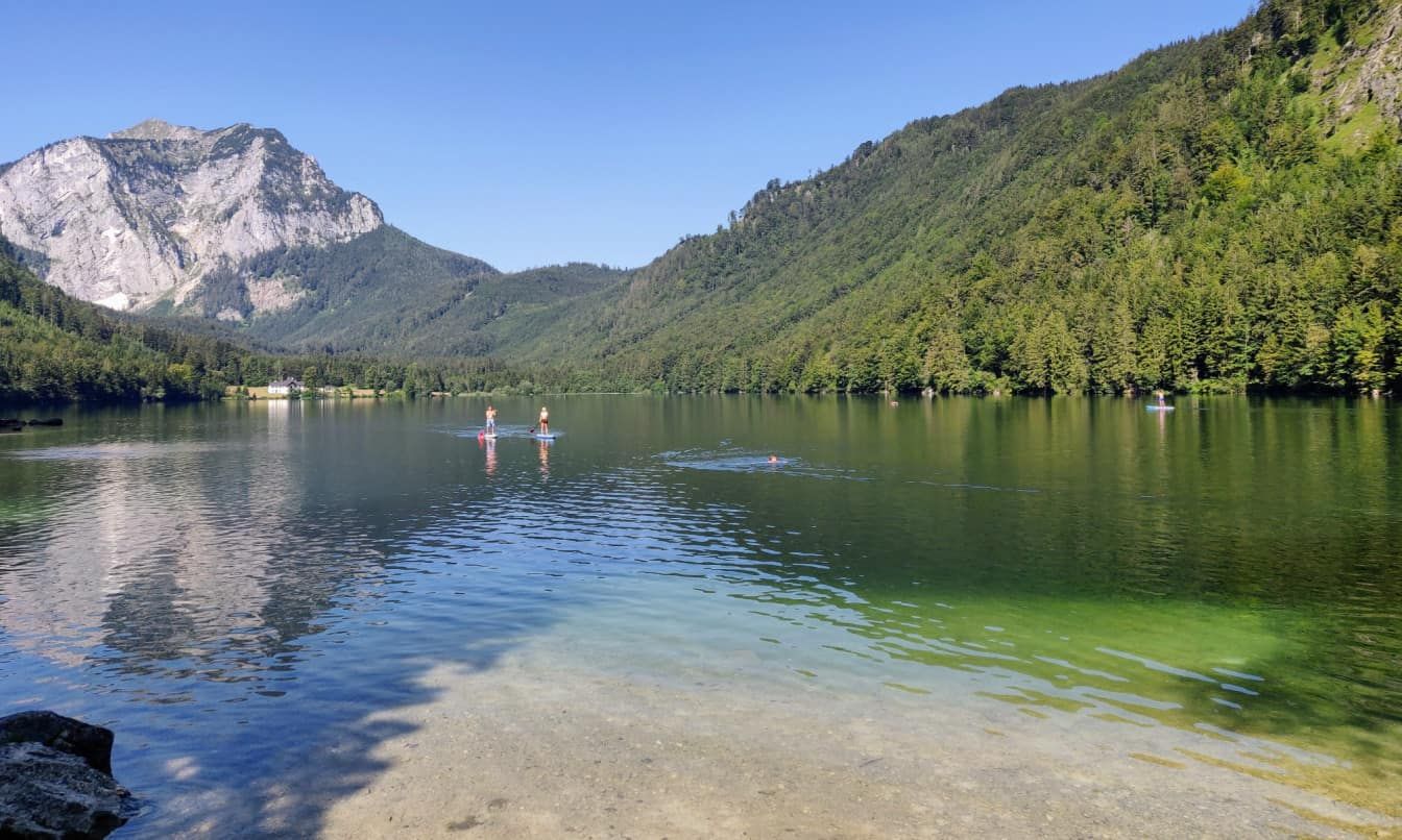 Langbathsee Salzkammergut Sommer Oberösterreich