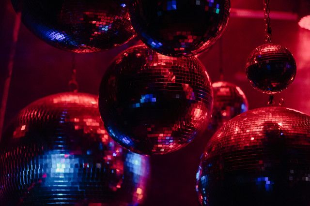 Discokugeln im Club