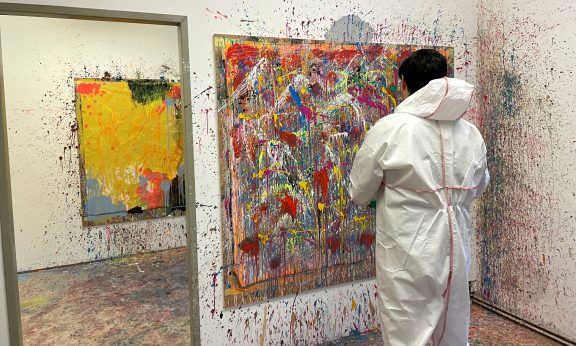 Action Painting bei art-o
