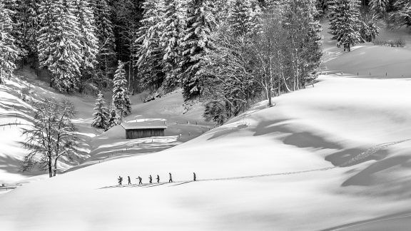 Schneeschuhwandern im Pillerseetal