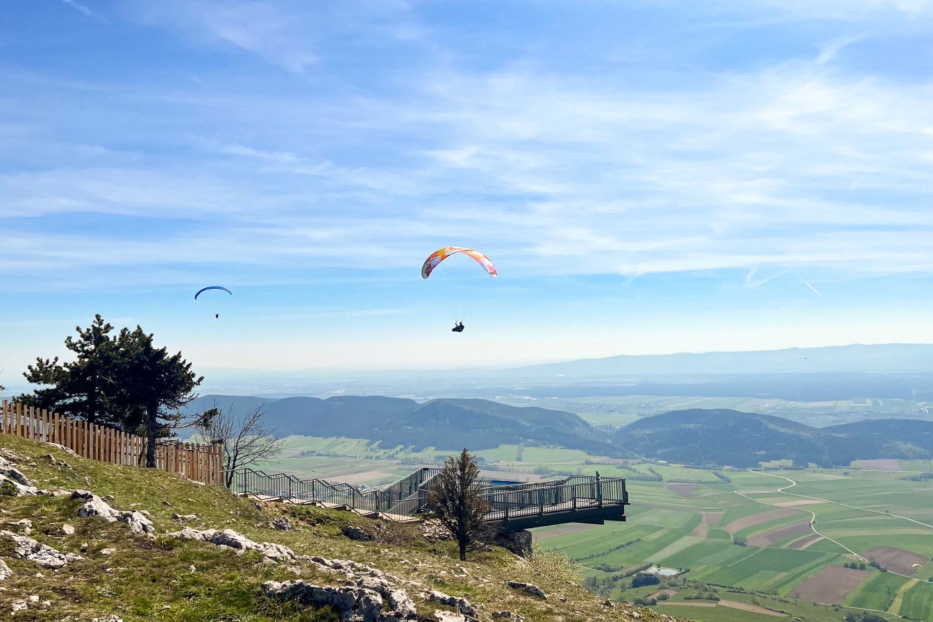 wandern supradyn Naturpark hohe wand