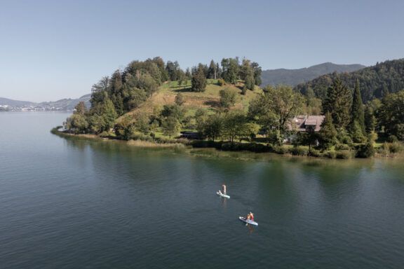 SUP Mondsee Salzkammergut Oberösterreich