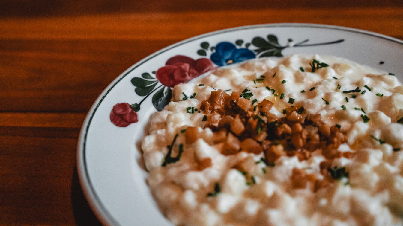 Bryndzové Halušky (Brimsennockerl)