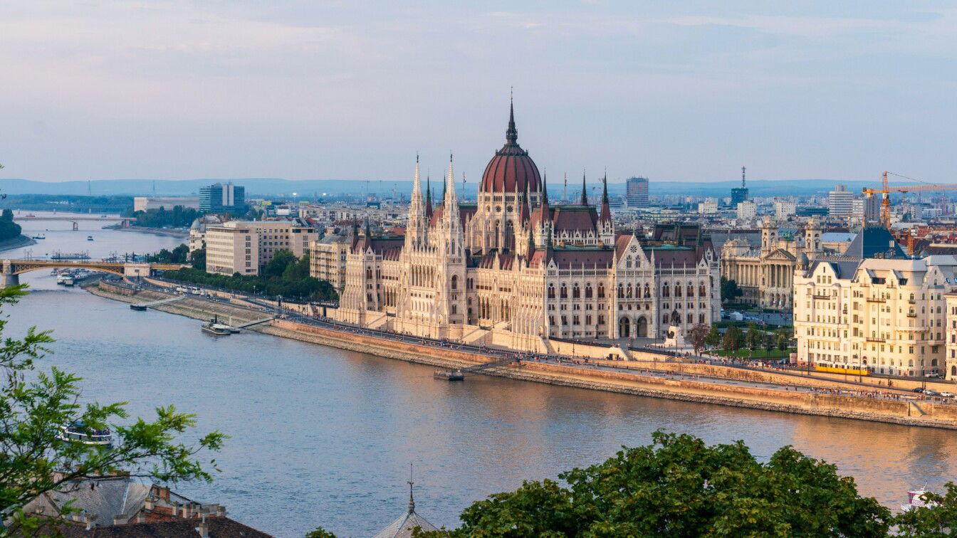 Blick auf Budapest