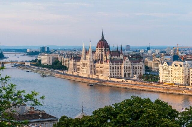 Blick auf Budapest