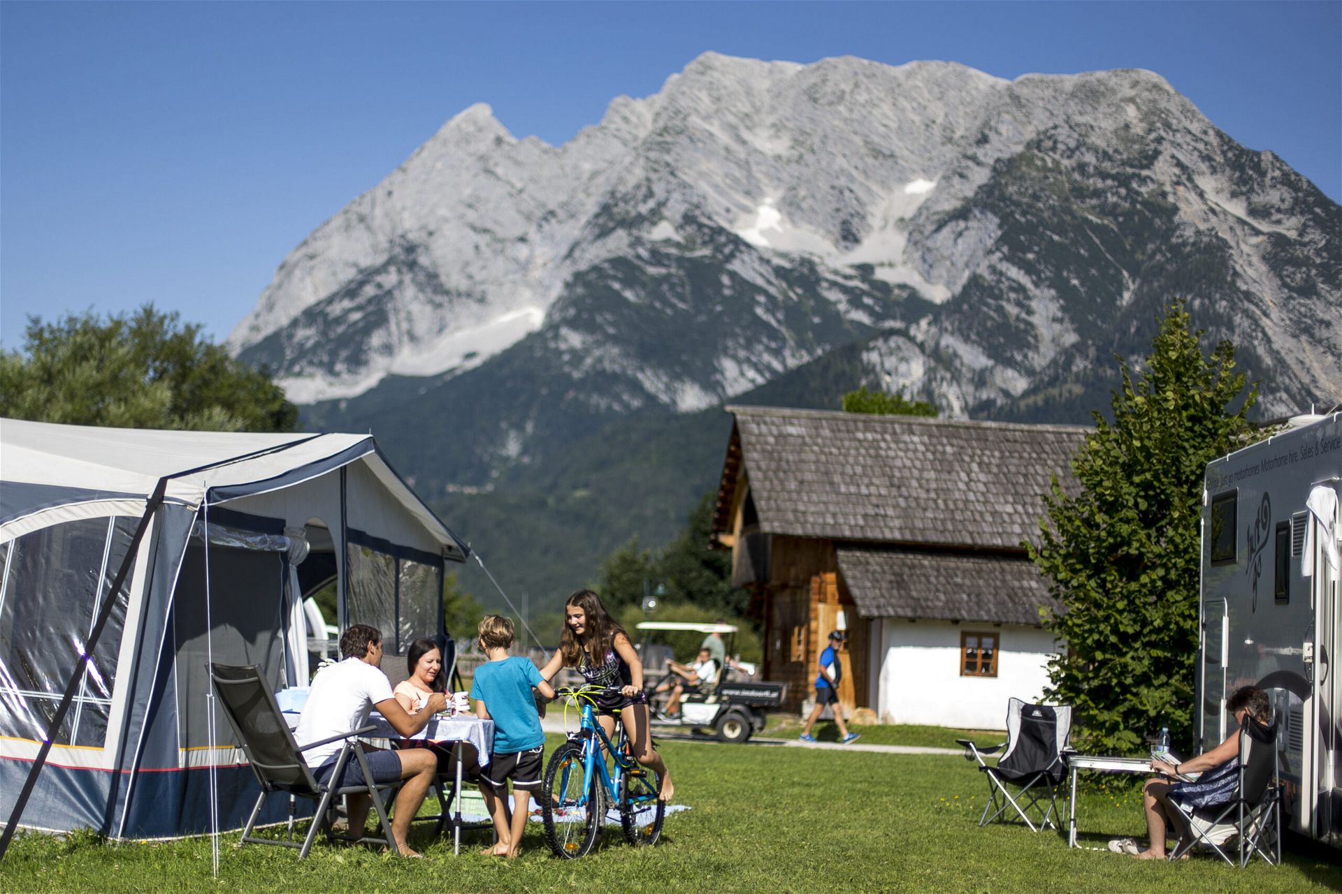 Campingplatz im Dörfl in der Steiermark