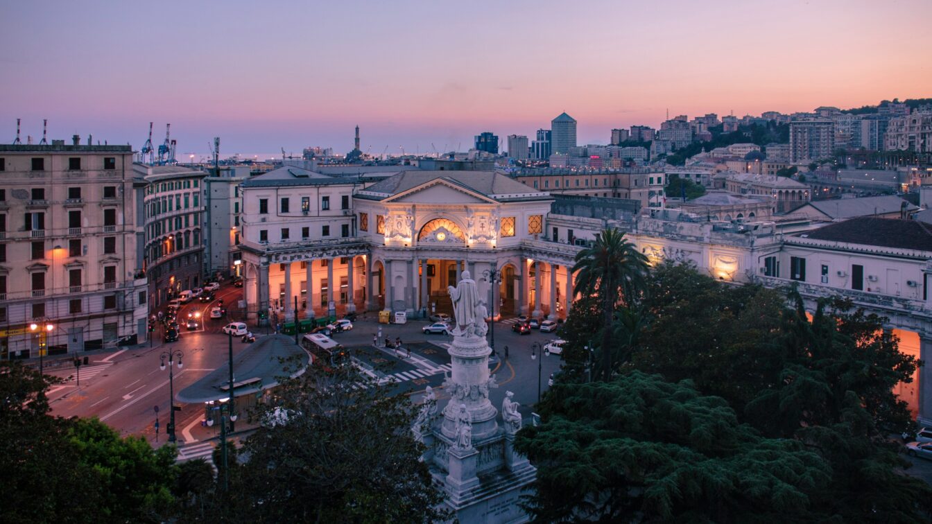 Abendstimmung in Genua