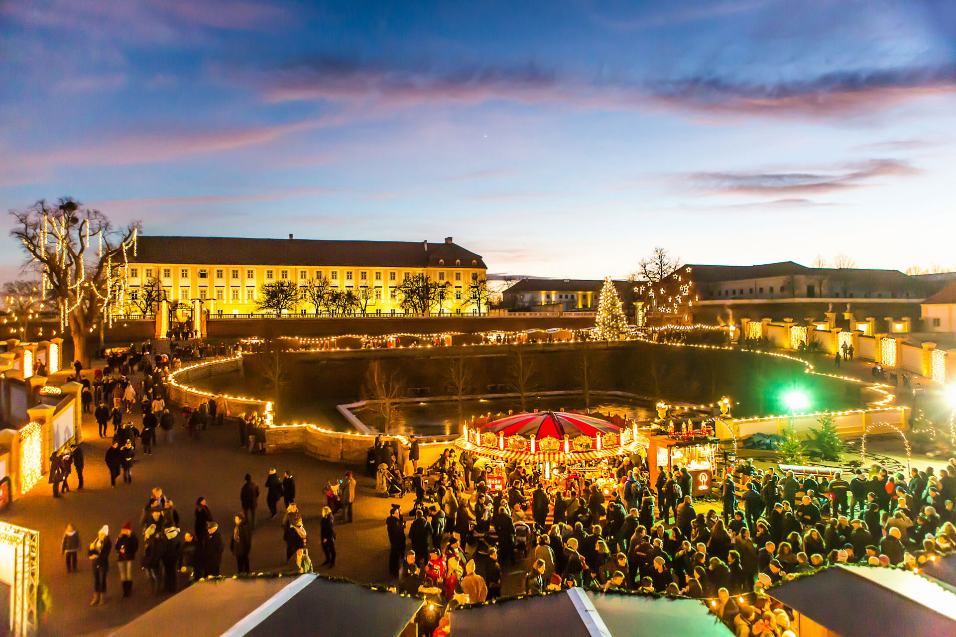 Weihnachtsmarkt Schloss Hof