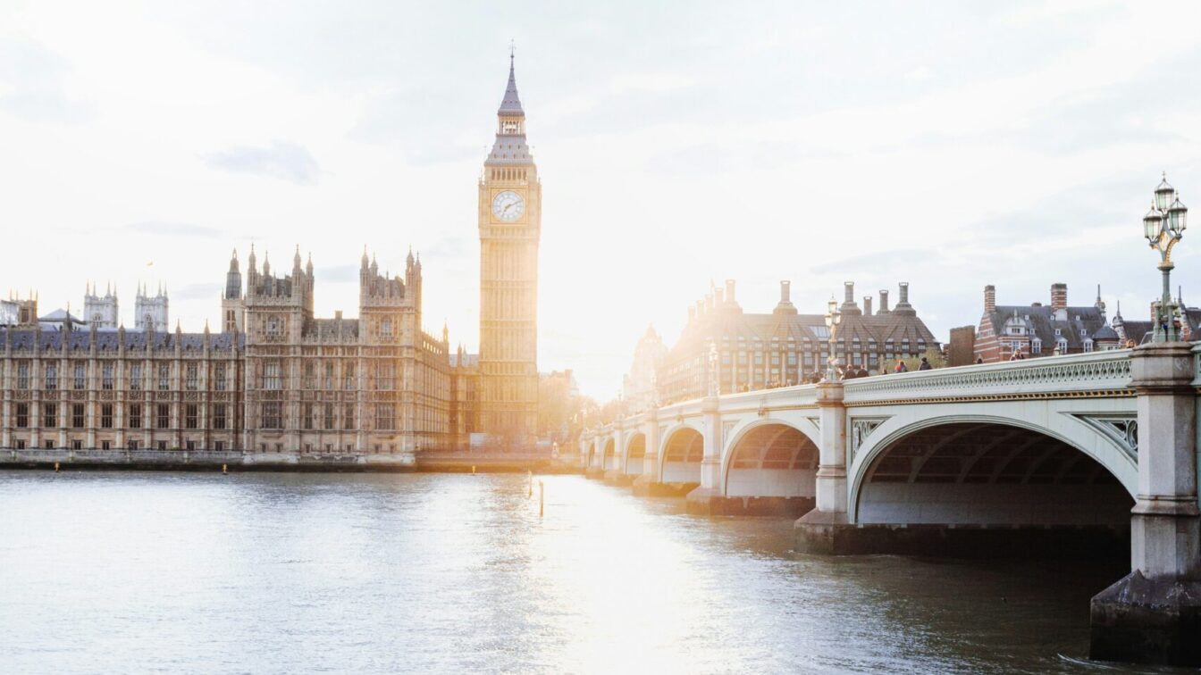 Blick auf den Big Ben in London