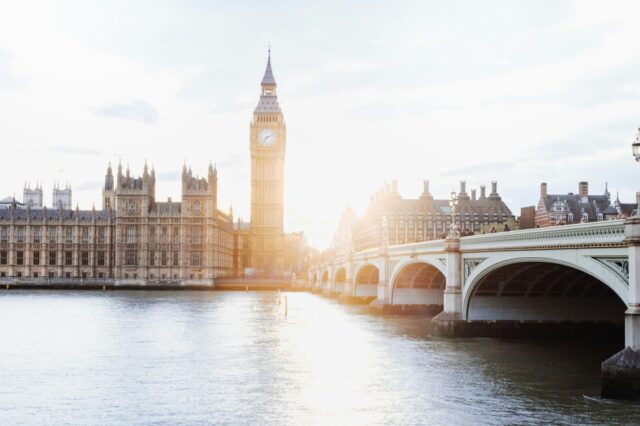 Blick auf den Big Ben in London