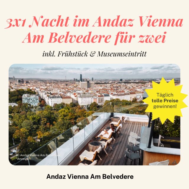 1000things Urlaubskalender Türbild Andaz Vienna Am Belvedere