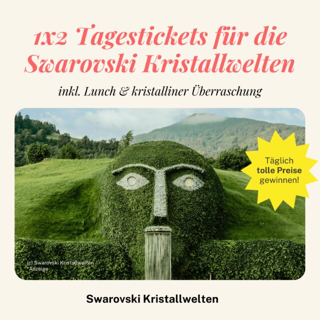 1000things Urlaubskalender Swarovski Kristallwelten