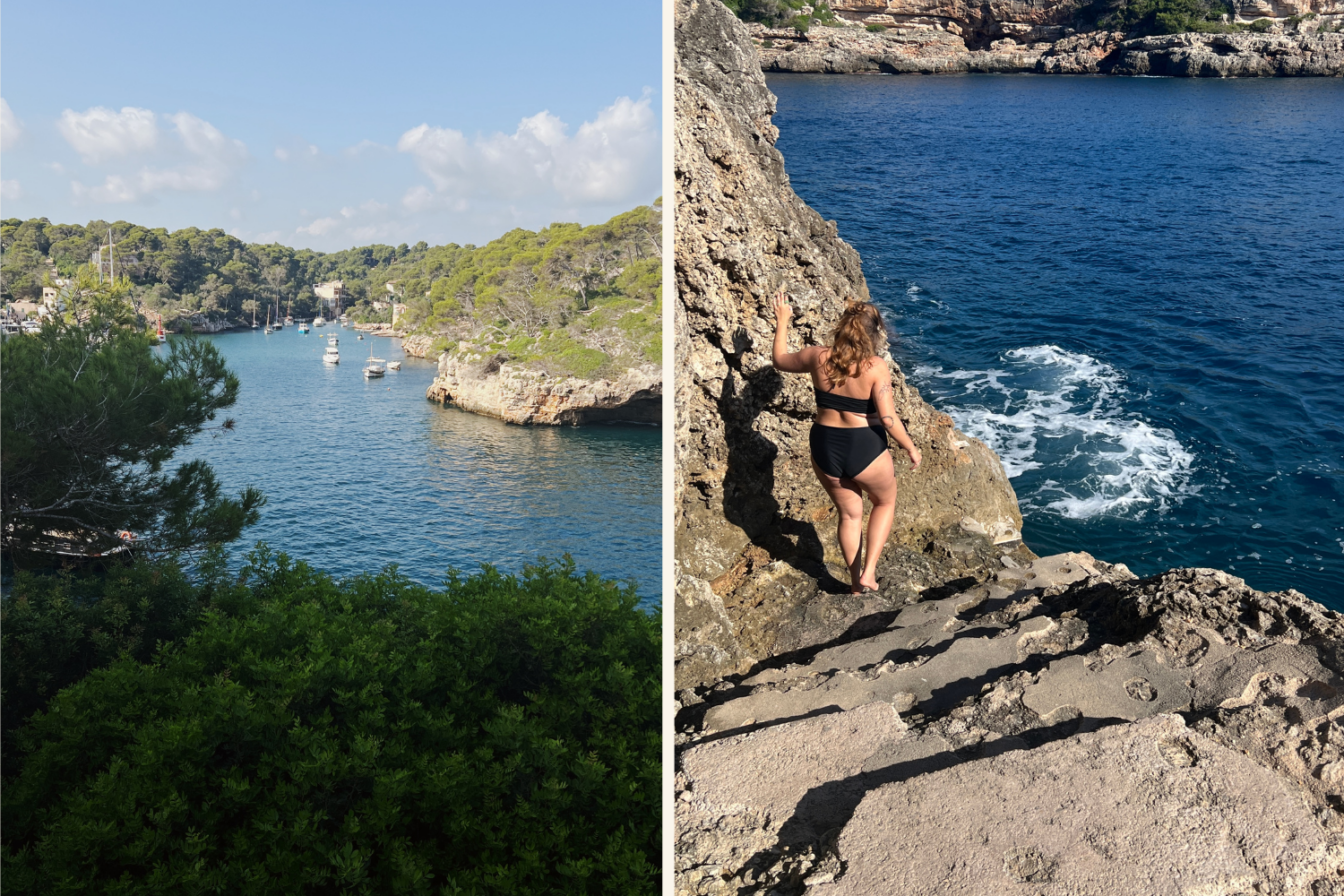 Die Bucht Cala Figuera auf Mallorca