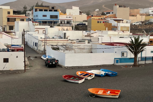 Blick auf die Bucht von Ajuy auf Fuerteventura (Kanarische Inseln)