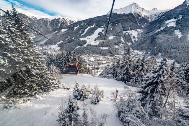 Seilbahn Stubnerkogel Bad Gastein im Winter