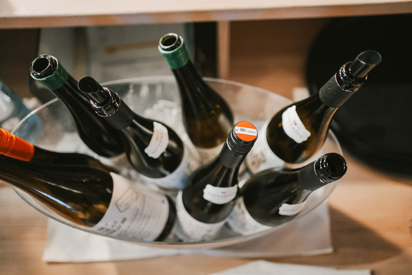 Weinflaschen vom Weingut Esterházy