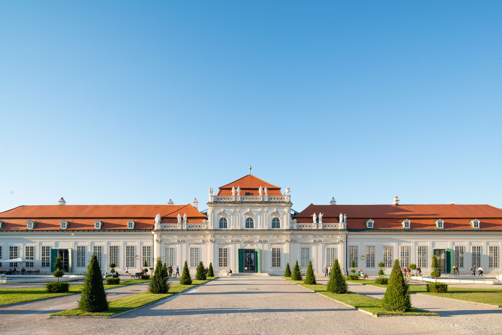 Außenansicht Unteres Belvedere