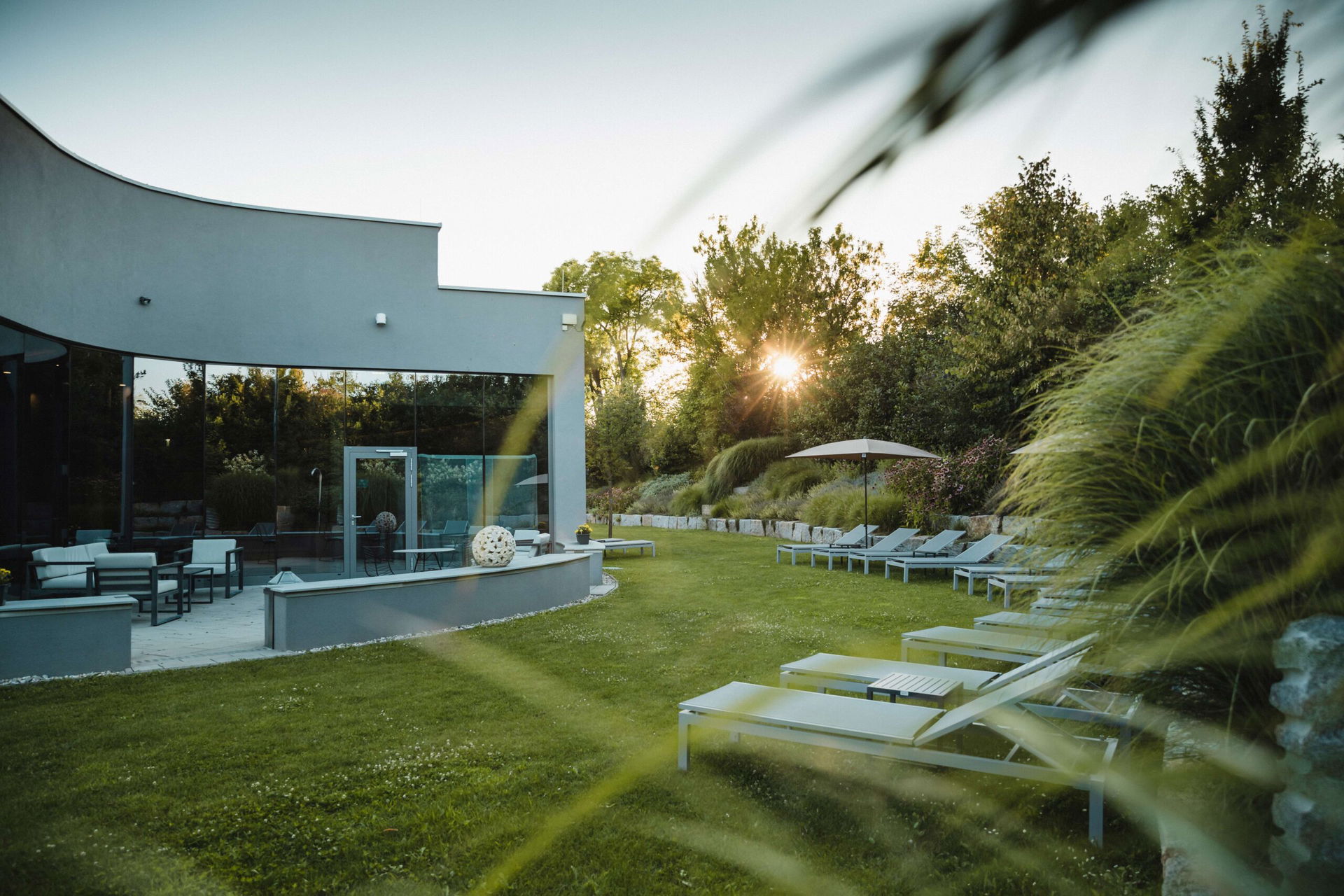 Die Therme Laa von außen