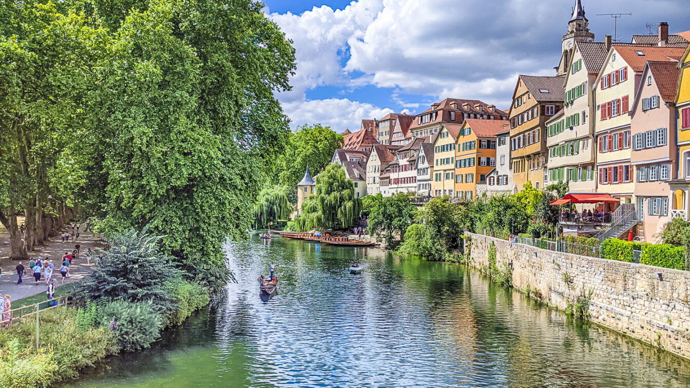 Neckarfront (c) Verkehrsverein Tübingen Neckarfront (c) Verkehrsverein Tübingen