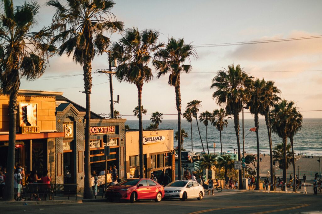 Straße in Los Angeles