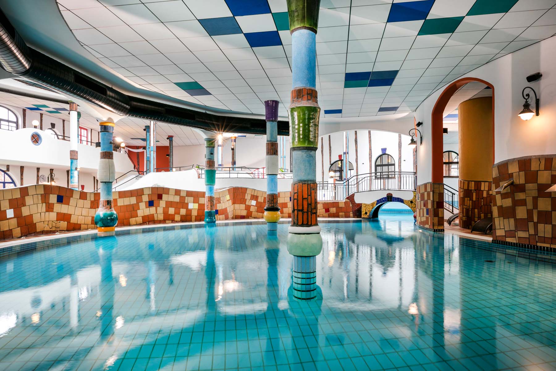 Innenpool im Rogner Bad Blumau