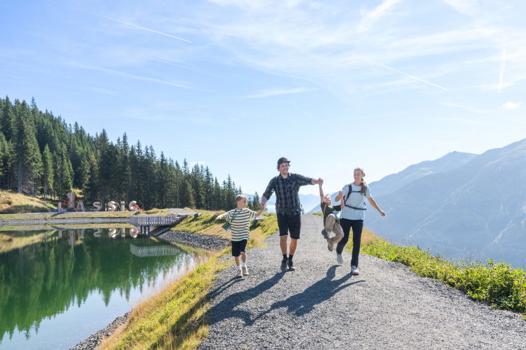 Saalbach Wandern mit Familie