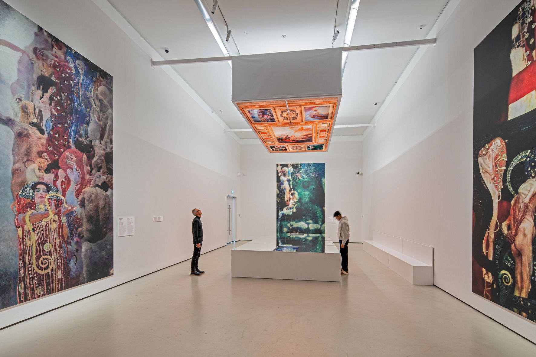 Ausstellung Pigment und Pixel von Gustav Klimt im Belvedere