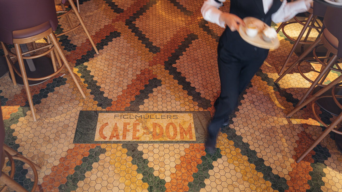 (c) Lukas Lorenz Das neue Café am Dom von Figlmüller eröffnet am 8.Mai