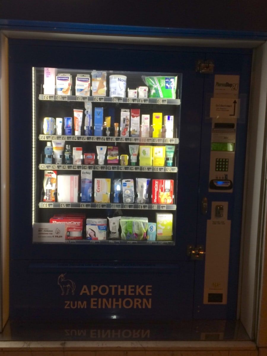 Automat Apotheke zum Einhorn