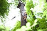 Insgesamt 90 Hindernisse warten im WIKI Adventure Park in Graz auf dich - (c) WIKI Adventure Park, Jakob Glasner